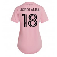 Inter Miami Jordi Alba #18 Domaci Dres za Ženska 2023-24 Kratak Rukav